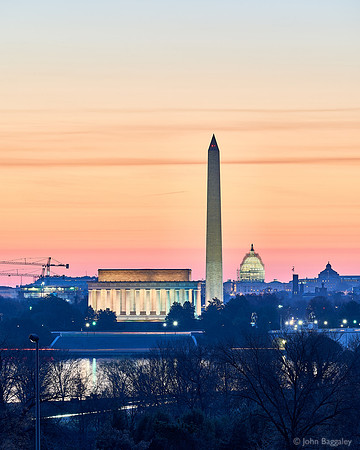 Purple DC Skyline