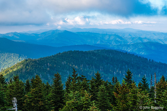 Sunset on the Smokies
