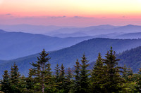 Dusk in the Great Smoky Mountains