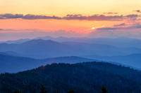 Sunrise in the Great Smoky Mountains