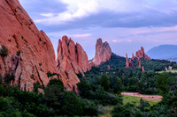 Dawn in the Garden of the Gods