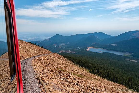 Looking Back from the Railway Ascent