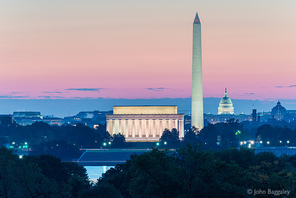 Dawn on Washington