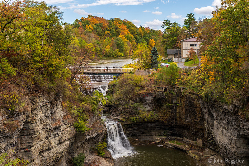 Autumn at Triphammer Falls