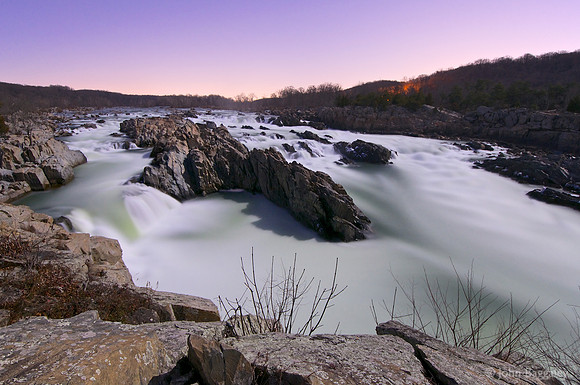 Moonlight on Great Falls