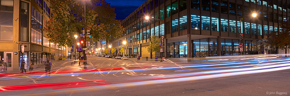 MLK Library at Night 2