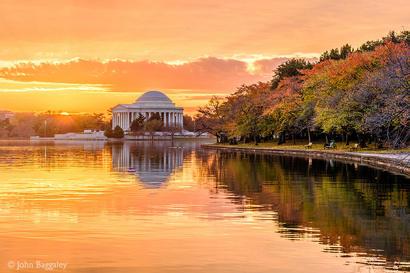 Autumnal Sunrise at the Tidal Basin