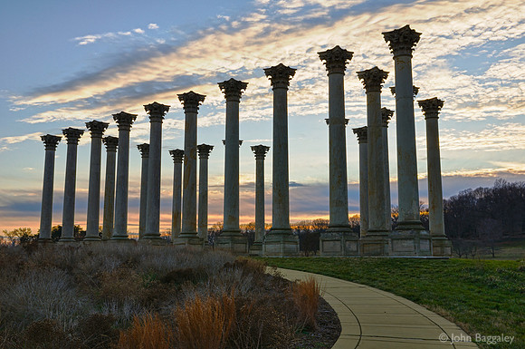 Columns holding up the sky