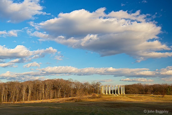Columns and Cumulus Clouds 2