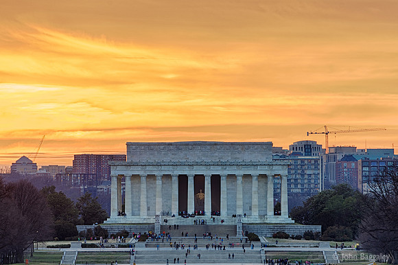 Sunset on The Temple