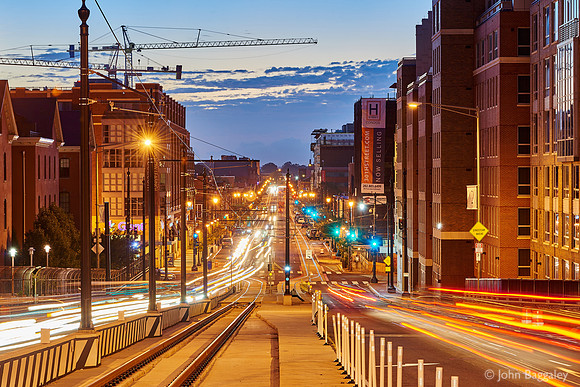Morning Traffic Flow on H Street