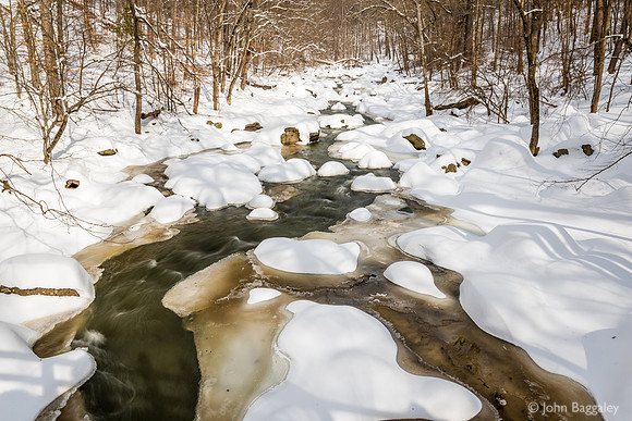 Rock Creek with snow