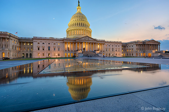 The Capitol at Dusk