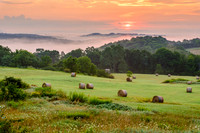 Summer Sunrise on the Farm