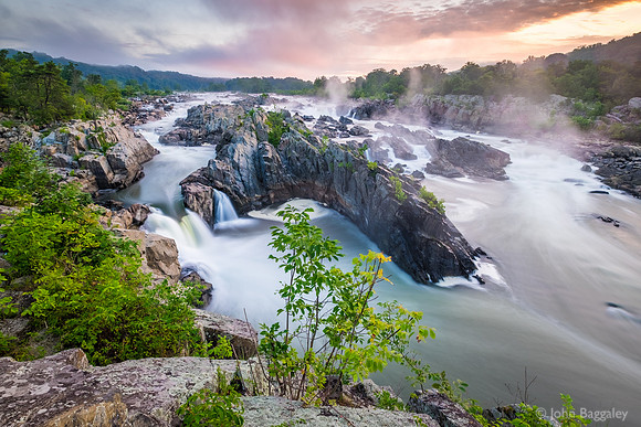 Misty Summer Sunrise