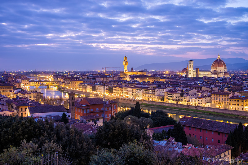 Nightfall on Florence