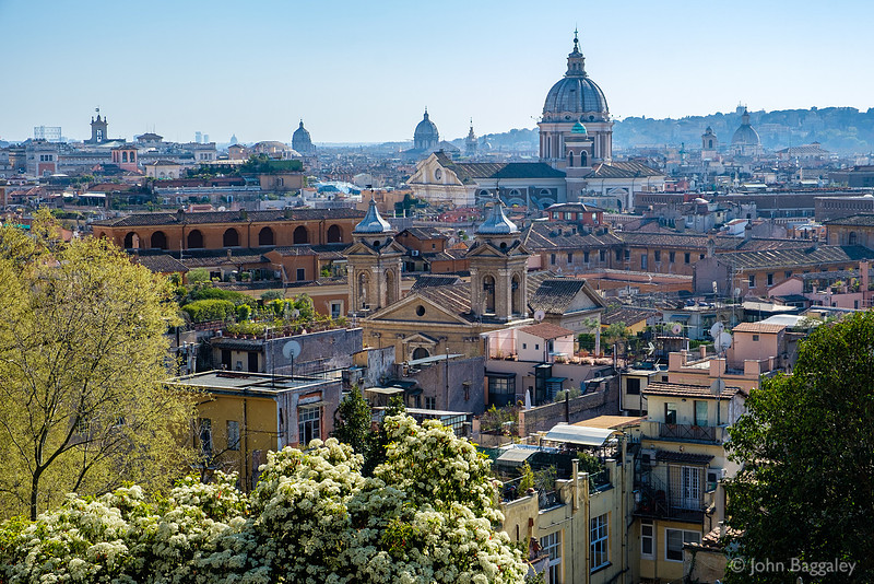 Sunny Spring Skyline, Rome