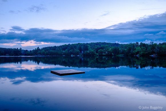 Blue Hour at the Lake