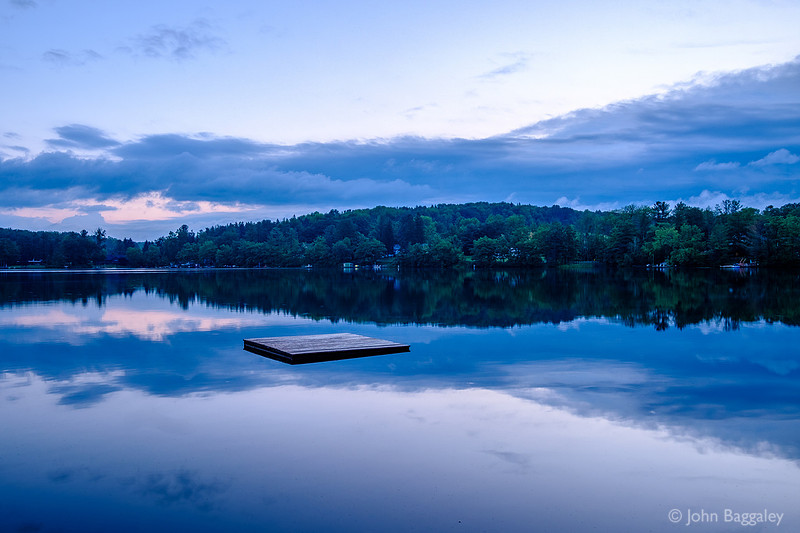 Blue Hour at the Lake