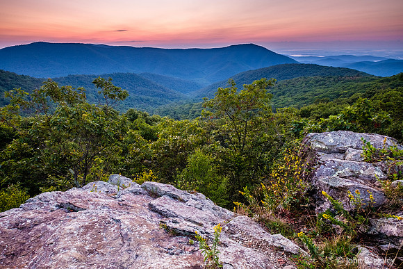 Summer Dawn from Bearfence Mountain