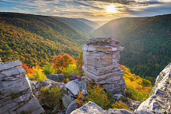 Colorful Sunset at Lindy Point