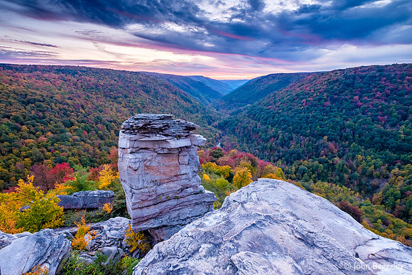 Dusk at Lindy Point