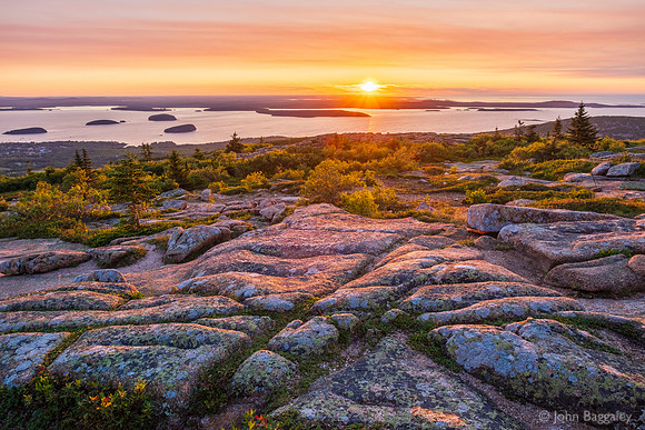 Cadillac Mountain Summer Sunrise