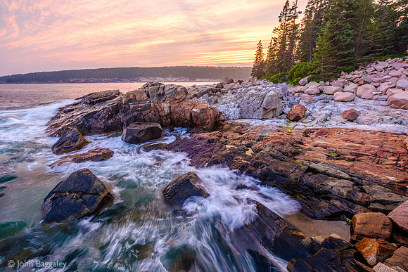 Summer Twilight at Otter Point