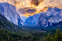 Spring Sunrise Over Yosemite Valley