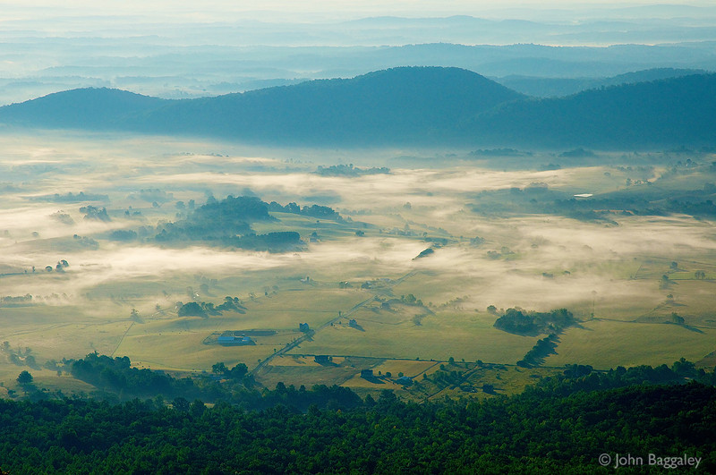 Early Morning Mist, Old Rag Mountain
